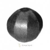 Шар кованый ("арбуз") 50/2, диаметр 50 мм в Екатеринбурге фото
