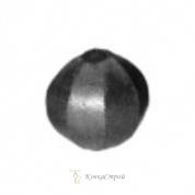 Шар кованый ("арбуз") 25/2, диаметр 25 мм в Екатеринбурге фото
