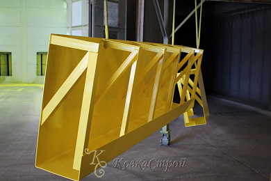 Порошковая покраска металлоконструкций в Екатеринбурге фото
