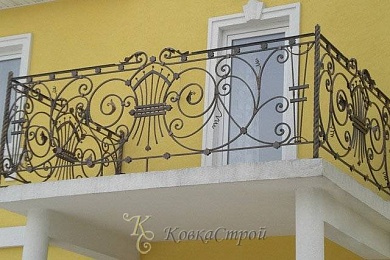 Ограждение балкона №58 в Екатеринбурге фото
