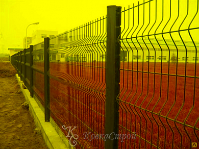 3д забор сетка 14 в Екатеринбурге фото
