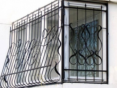 Решетка на балкон и лоджию №9 в Екатеринбурге фото
