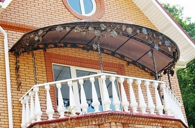 Ограждение балкона №127 в Екатеринбурге фото
