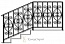 Кованые перила №10