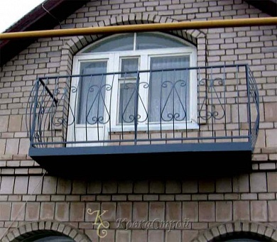 Ограждение балкона №103 в Екатеринбурге фото
