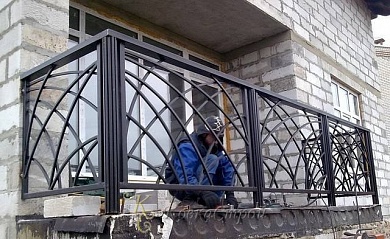 Ограждение балкона №68 в Екатеринбурге фото
