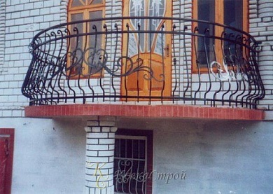 Ограждение балкона №108 в Екатеринбурге фото
