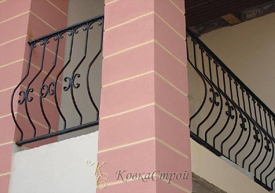 Ограждение балкона №105 в Екатеринбурге фото
