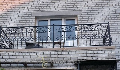 Ограждение балкона №32 в Екатеринбурге фото
