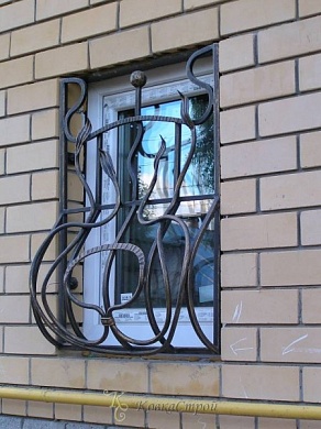 Кованая решетка №199 в Екатеринбурге фото
