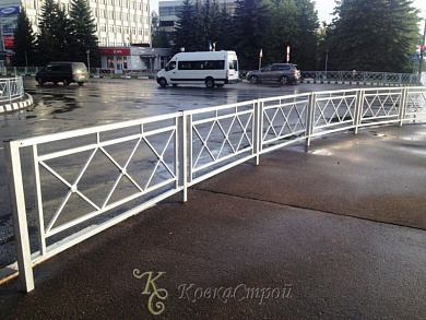 Пешеходное ограждение 10 в Екатеринбурге фото
