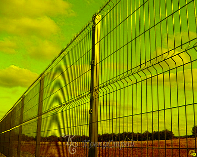 3д забор сетка 26 в Екатеринбурге фото
