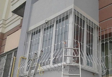 Решетка на балкон и лоджию №30 в Екатеринбурге фото
