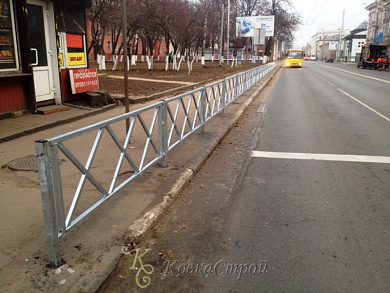 Пешеходное ограждение 18 в Екатеринбурге фото
