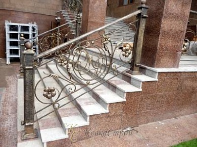 Лестничное ограждение №38 в Екатеринбурге фото
