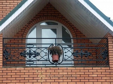 Ограждение балкона №144 в Екатеринбурге фото
