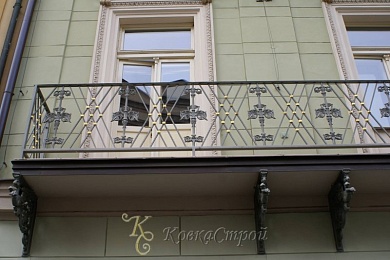 Ограждение балкона №54 в Екатеринбурге фото
