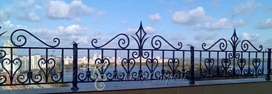Ограждение балкона №84 в Екатеринбурге фото
