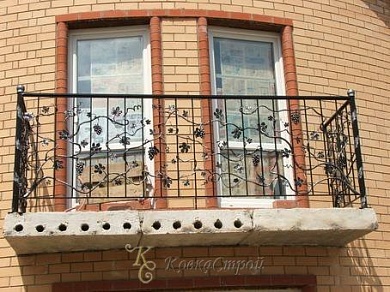 Ограждение балкона №97 в Екатеринбурге фото
