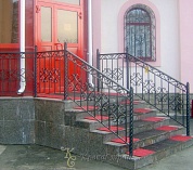 Лестничное ограждение №256 в Екатеринбурге фото
