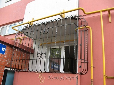 Решетка на балкон и лоджию №19 в Екатеринбурге фото
