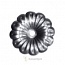 19-3013 Цветок штампованный 10x10 см, толщина 2 мм