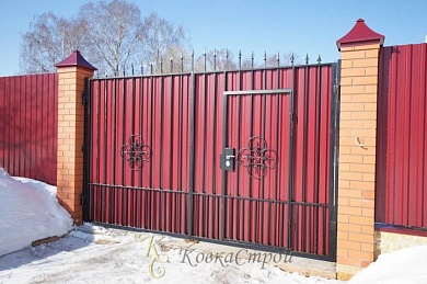 336. Ворота в Екатеринбурге фото
