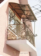 Ограждение балкона №135 в Екатеринбурге фото
