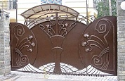 350. Ворота в Екатеринбурге фото
