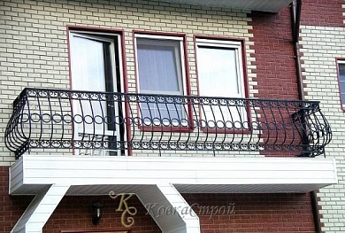Ограждение балкона №26 в Екатеринбурге фото
