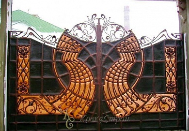 164. Ворота в Екатеринбурге фото
