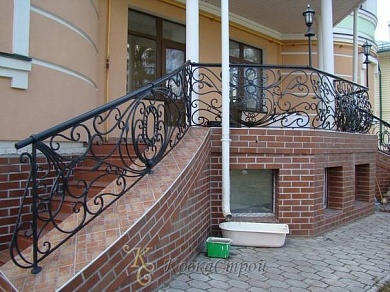 Лестничное ограждение №144 в Екатеринбурге фото
