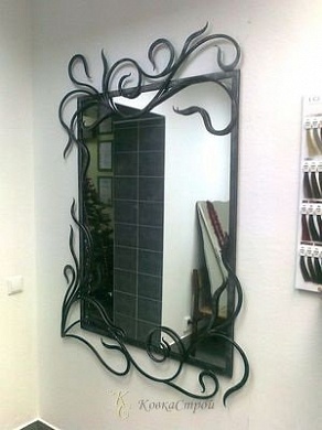 Кованое зеркало №64 в Екатеринбурге фото