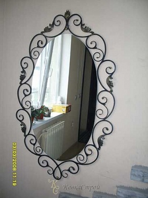 Кованое зеркало №50 в Екатеринбурге фото