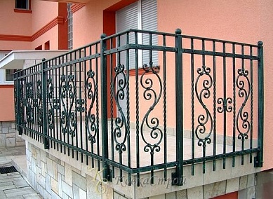 Ограждение балкона №52 в Екатеринбурге фото
