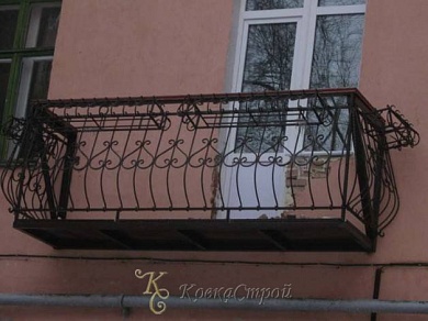 Ограждение балкона №155 в Екатеринбурге фото
