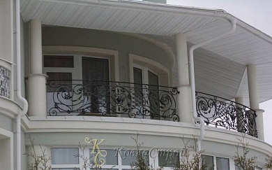 Ограждение балкона №171 в Екатеринбурге фото

