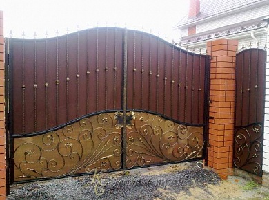 315. Ворота в Екатеринбурге фото
