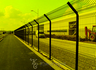 3д забор сетка 63 в Екатеринбурге фото
