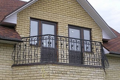 Ограждение балкона №23 в Екатеринбурге фото
