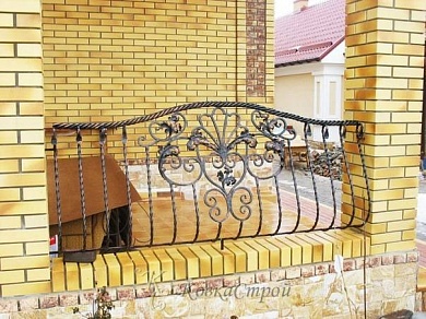 Ограждение балкона №130 в Екатеринбурге фото
