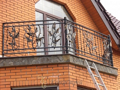 Ограждение балкона №57 в Екатеринбурге фото
