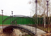 Кованый мостик №24 в Екатеринбурге фото
