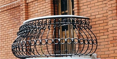Ограждение балкона №64 в Екатеринбурге фото

